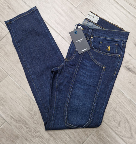 Pantalone tasche toppe jeans - tasche,
