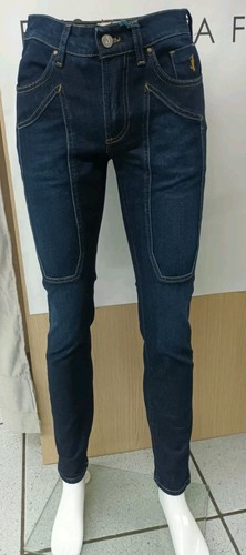 Pantalone tasche toppe jeans - 5,